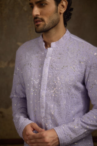 Raahi gul lilac kurta set