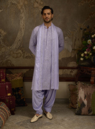 Raahi gul lilac kurta set