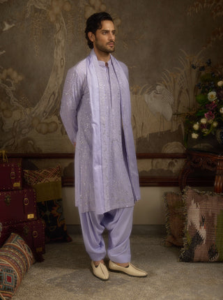 Raahi gul lilac kurta set
