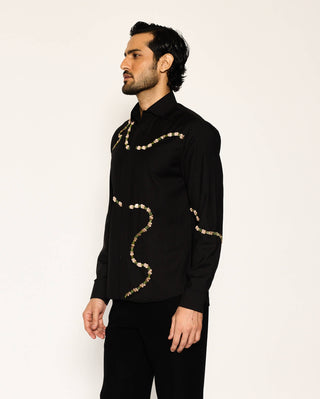 Orion black line shirt