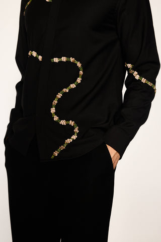 Orion black line shirt