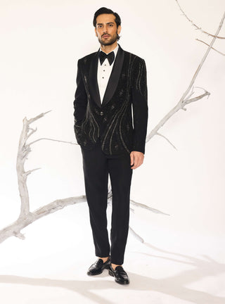 Stellar weave tuxedo set