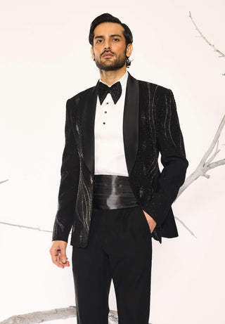 Stellar weave tuxedo set