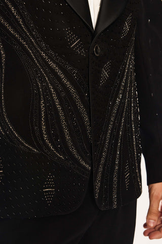 Stellar weave tuxedo set