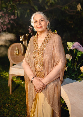 Sekhem gold skirt and tunic