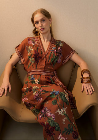 Veda collared jumpsuit