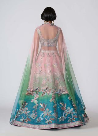 Isolena Aurora Lehenga Set by Aisha Rao, available on Indiaspopup.com