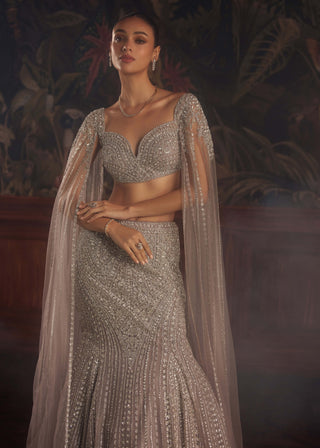 Altair lilac lehenga set