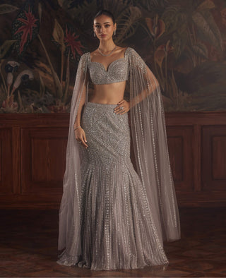 Altair lilac lehenga set