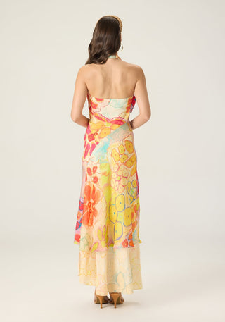 Bernadette multicolor printed dress