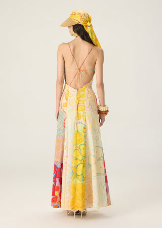 Samantha multicolor printed dress