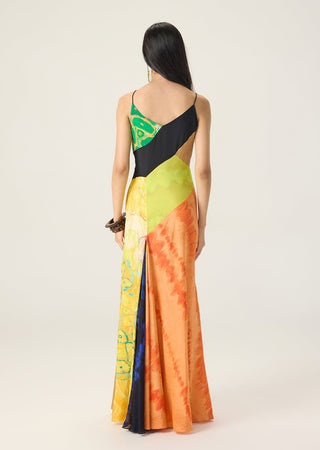 Albie multicolor printed dress