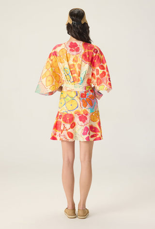 Selia multicolor floral dress