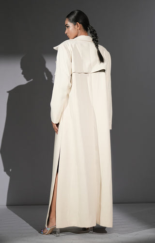 White trench coat