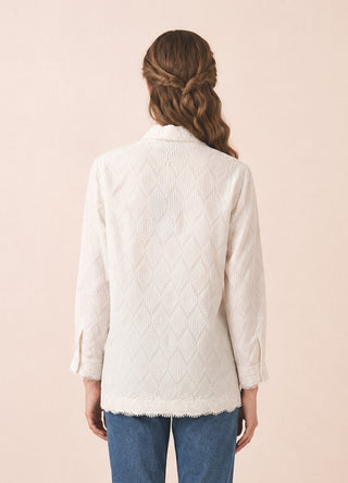 Corin white shirt with inner