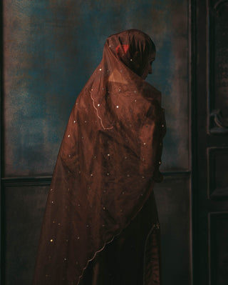 Kohinoor copper kurta set