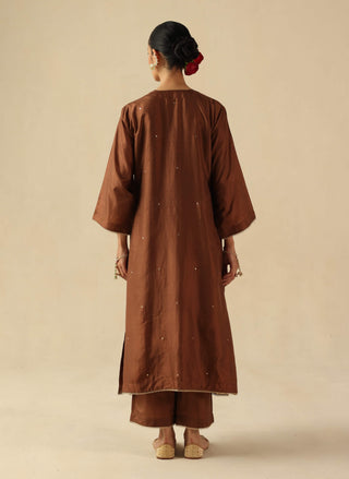 Kohinoor copper kurta set