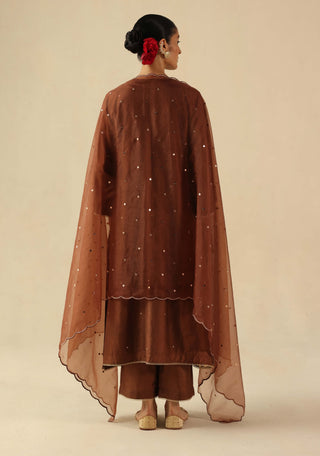 Kohinoor copper kurta set