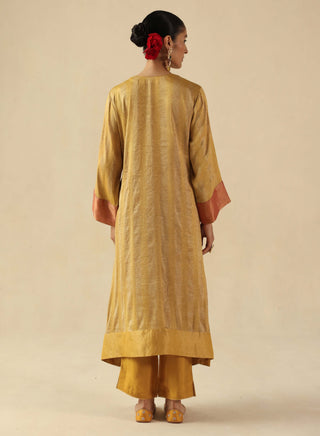 Gauhar gold kurta set