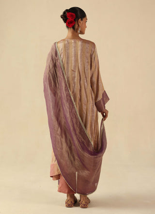Gauhar rose kurta set