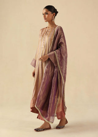 Gauhar rose kurta set