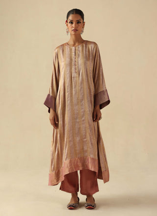 Gauhar rose kurta set