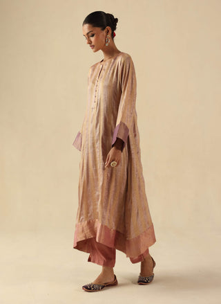 Gauhar rose kurta set
