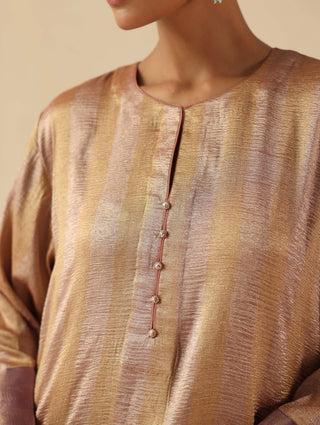 Gauhar rose kurta set