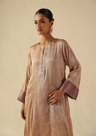 Gauhar rose kurta set