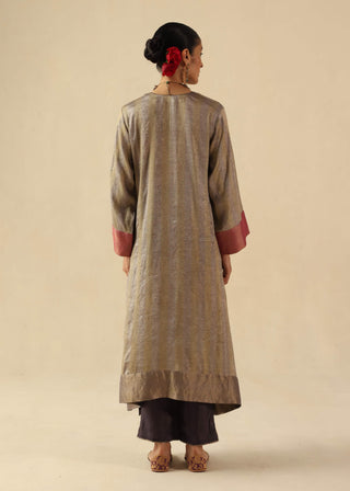 Gauhar silver kurta set