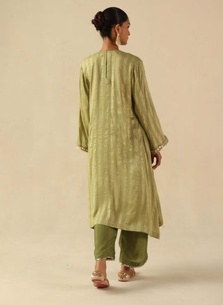 Naksh green kurta set