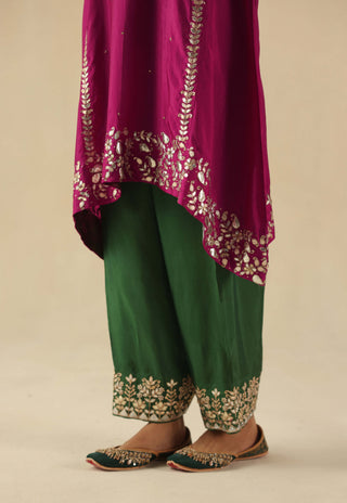 Arzoo fuchsia kurta set