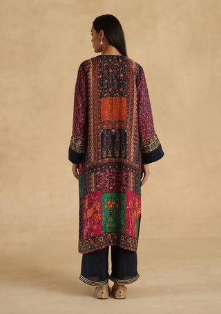 MultiColor meenakari kurta with pants