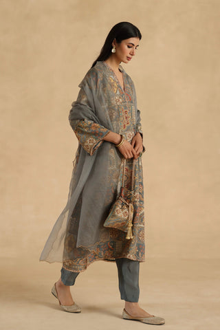 Gray tarini suit set