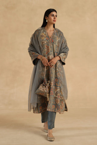 Gray tarini suit set