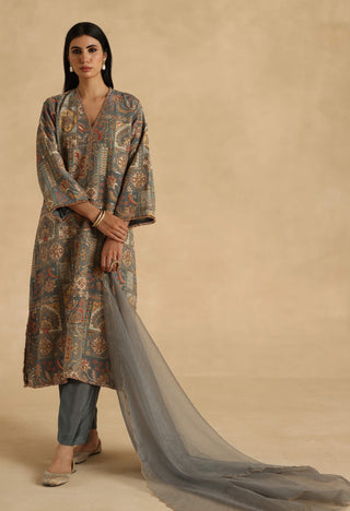 Gray tarini suit set