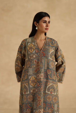 Gray tarini suit set