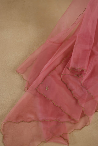 Ivory-pink tarini suit set