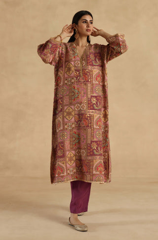 Plum tarini kurta set