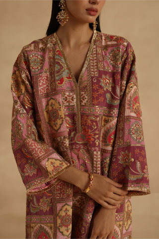 Plum tarini kurta set
