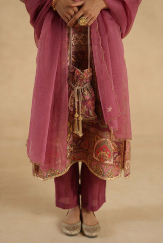 Plum tarini kurta set