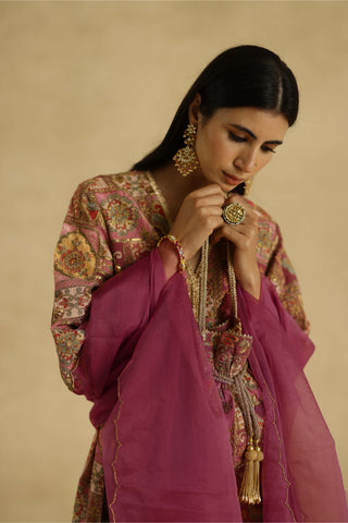 Plum tarini kurta set