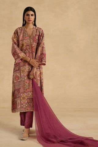 Plum tarini kurta set