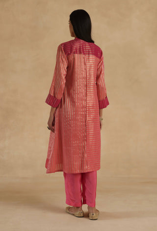 Pink aalam kurta set