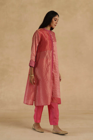 Pink aalam kurta set