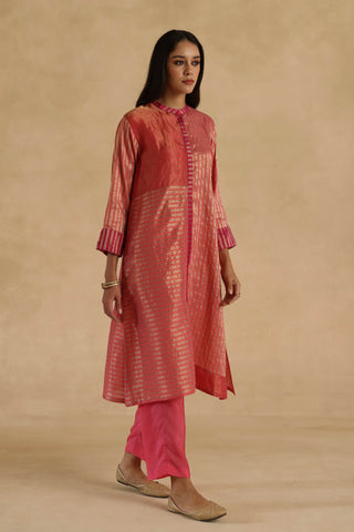 Pink aalam kurta set