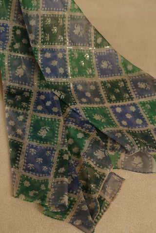 Green aalam kurta set