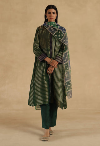 Green aalam kurta set