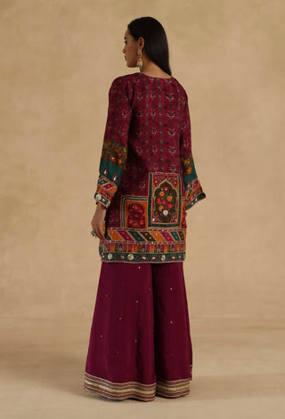 MultiColor chokar sharara set