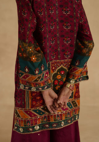 MultiColor chokar sharara set